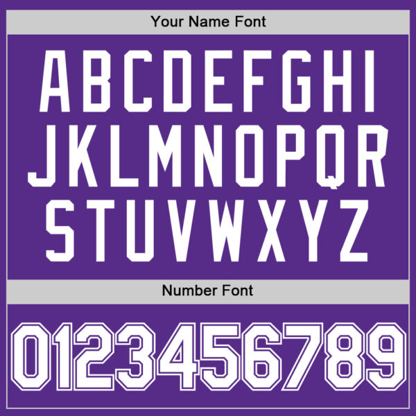 Custom Purple White Authentic Throwback Basketball Jersey