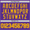 Custom Purple Gold Authentic Throwback Basketball Jersey