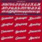 Custom Red White-Navy Authentic Throwback Basketball Jersey