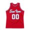 Custom Red White-Royal Authentic Throwback Basketball Jersey
