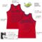Custom Red Red-Navy Authentic Throwback Basketball Jersey