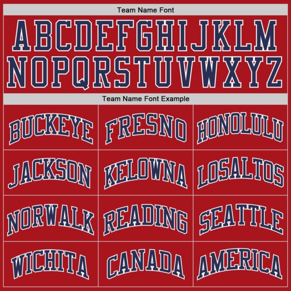 Custom Red Navy-White Authentic Throwback Basketball Jersey