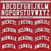 Custom Red White-Black Authentic Throwback Basketball Jersey
