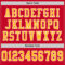 Red0496-3 Custom Red Gold-White Mesh Authentic Football Jersey