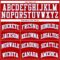 Custom Red White Pinstripe White-Light Blue Authentic Basketball Jersey