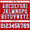 Red0626-3 Custom Red White-Powder Blue Mesh Authentic Football Jersey