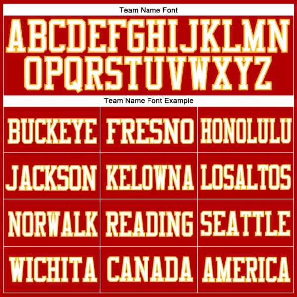 Custom Red White-Gold Mesh Authentic Football Jersey