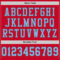 Red0636-3 Custom Red Light Blue-Steel Gray Mesh Authentic Football Jersey