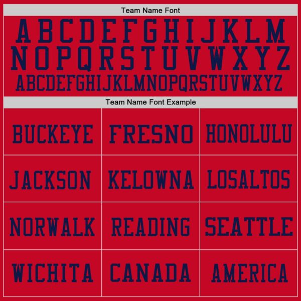 Custom Red Navy Mesh Authentic Throwback Football Jersey