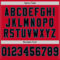 Red0836-3 Custom Red Black-Teal Mesh Authentic Football Jersey