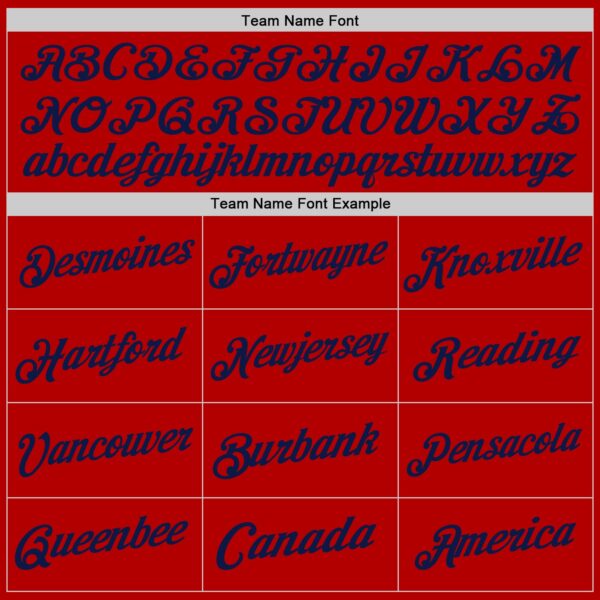 Custom Red White-Navy Authentic Throwback Basketball Jersey