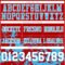 Red0900-3 Custom Red White-Sky Blue 3D Pattern Splash Authentic Football Jersey