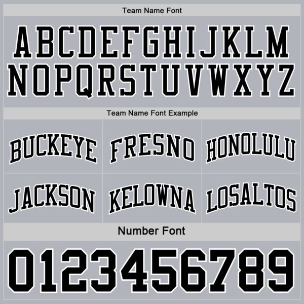 Custom Reversible Black White-Gray Double Side Sublimation Basketball Suit Jersey