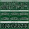 Custom Reversible Black Green-White Double Side Sublimation Basketball Suit Jersey
