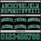 Custom Reversible Black Kelly Green-White Double Side Sublimation Basketball Suit Jersey