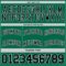 Custom Reversible Black Kelly Green-White Double Side Sublimation Basketball Suit Jersey