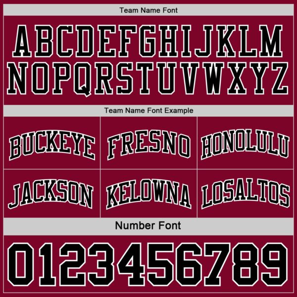 Custom Reversible Black Maroon-White Double Side Sublimation Basketball Suit Jersey