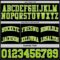 Custom Reversible Black Neon Green-White Double Side Sublimation Basketball Suit Jersey