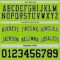 Custom Reversible Black Neon Green-White Double Side Sublimation Basketball Suit Jersey