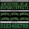 Custom Reversible Black Kelly Green-Old Gold Double Side Sublimation Basketball Suit Jersey
