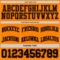 Custom Reversible Black Bay Orange Double Side Sublimation Basketball Suit Jersey