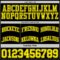 Custom Reversible Black Light Yellow Double Side Sublimation Basketball Suit Jersey