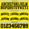 Custom Reversible Black Light Yellow Double Side Sublimation Basketball Suit Jersey