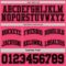 Custom Reversible Black Neon Pink Double Side Sublimation Basketball Suit Jersey