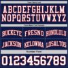 Custom Navy White-Red Reversible Double Side Sublimation Basketball Suit Jersey