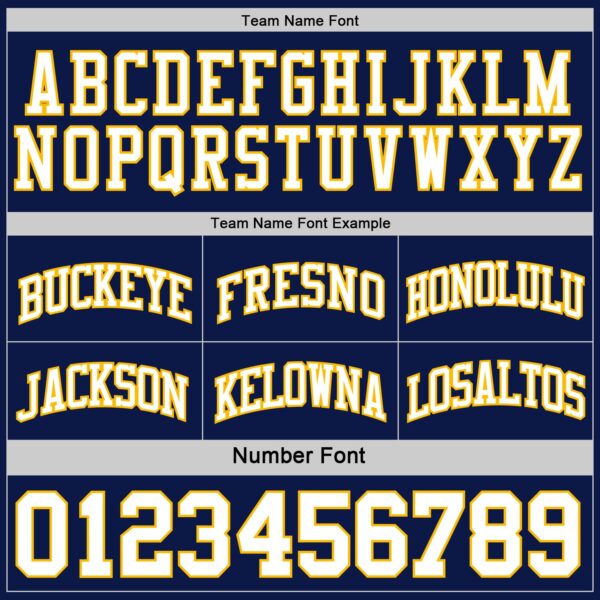 Custom Navy White-Gold Reversible Double Side Sublimation Basketball Suit Jersey