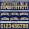 Custom Navy Old Gold-White Reversible Double Side Sublimation Basketball Suit Jersey