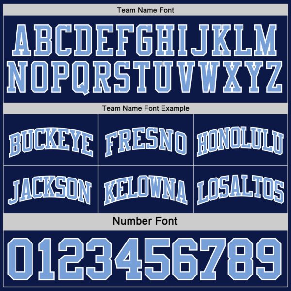 Custom Navy Light Blue-White Reversible Double Side Sublimation Basketball Suit Jersey