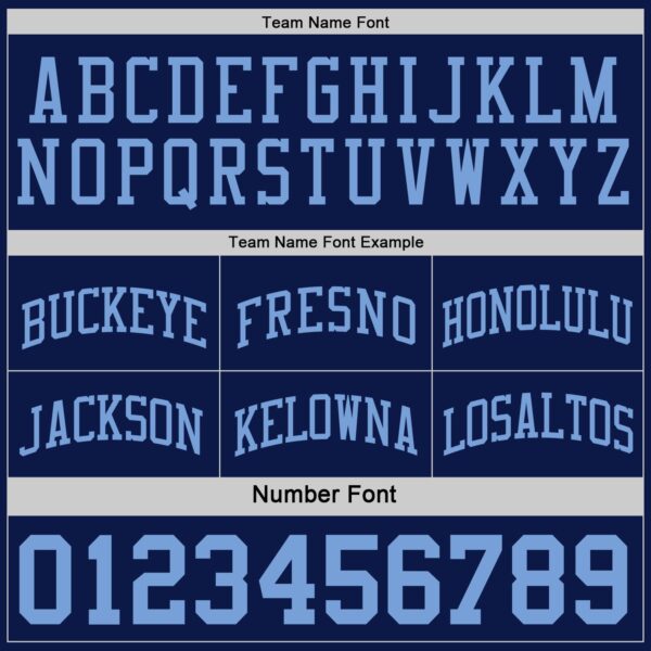 Custom Navy Light Blue Reversible Double Side Sublimation Basketball Suit Jersey