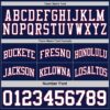 Custom Navy White-Maroon Reversible Double Side Sublimation Basketball Suit Jersey