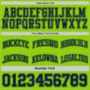 Custom Navy Neon Green Reversible Double Side Sublimation Basketball Suit Jersey