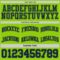 Custom Navy Neon Green Reversible Double Side Sublimation Basketball Suit Jersey