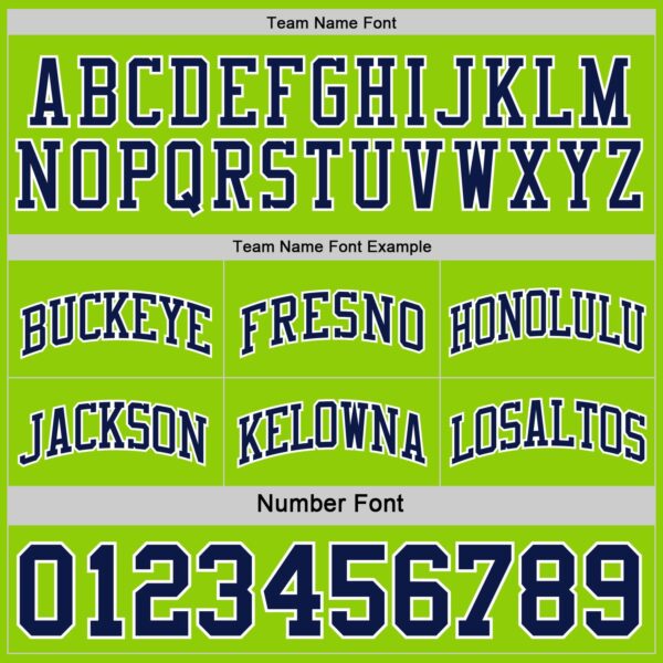Custom Navy Neon Green-White Reversible Double Side Sublimation Basketball Suit Jersey