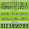 Custom Navy Neon Green-White Reversible Double Side Sublimation Basketball Suit Jersey
