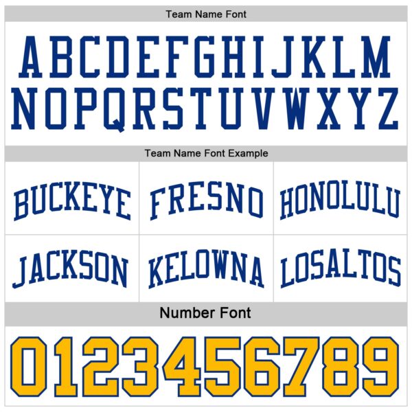 Custom Royal Gold-White Reversible Double Side Sublimation Basketball Suit Jersey