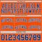 Custom Royal Orange-White Reversible Double Side Sublimation Basketball Suit Jersey