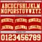 Custom Red White-Gold Reversible Double Side Sublimation Basketball Suit Jersey