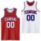 Custom Red White-Royal Reversible Double Side Sublimation Basketball Suit Jersey