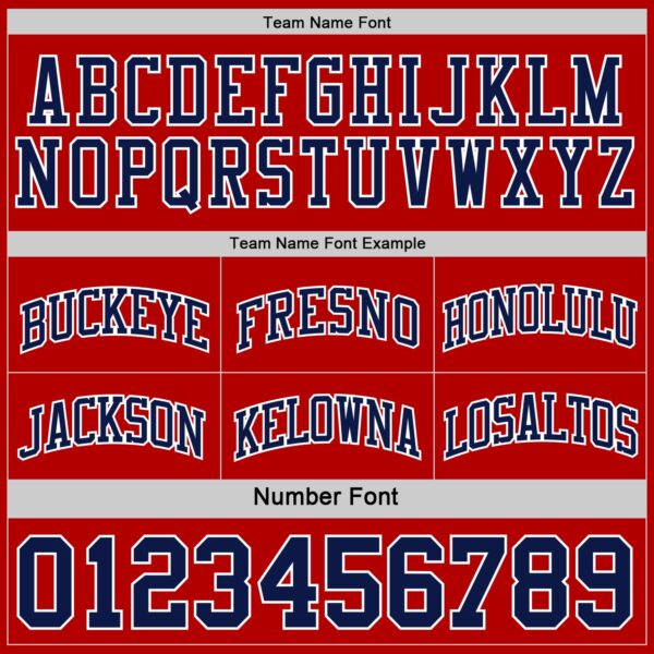 Custom Red Navy-White Reversible Double Side Sublimation Basketball Suit Jersey