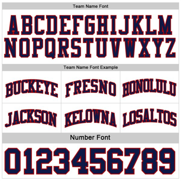 Custom Red Navy-White Reversible Double Side Sublimation Basketball Suit Jersey