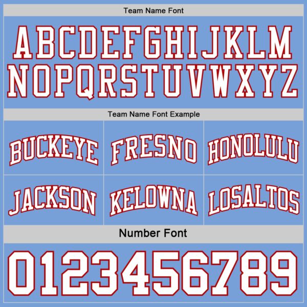 Custom Red White-Light Blue Reversible Double Side Sublimation Basketball Suit Jersey