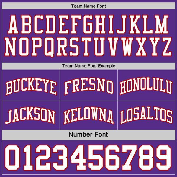 Custom Red White-Purple Reversible Double Side Sublimation Basketball Suit Jersey