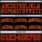Custom Red Black-Old Gold Reversible Double Side Sublimation Basketball Suit Jersey
