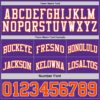 Custom Purple Orange-White Reversible Double Side Sublimation Basketball Suit Jersey
