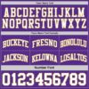 Custom Purple White-Old Gold Reversible Double Side Sublimation Basketball Suit Jersey