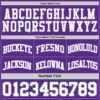 Custom Purple White-Gray Reversible Double Side Sublimation Basketball Suit Jersey